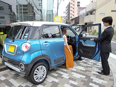 ダイハツ車の試乗
